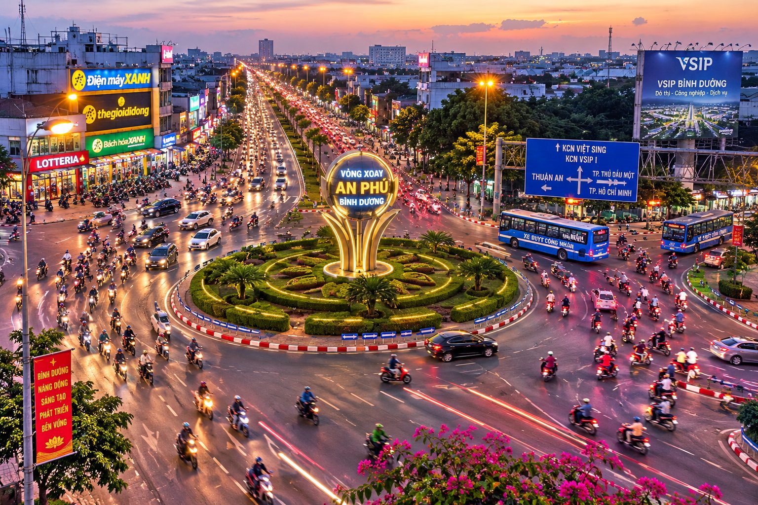 Vòng Xoay An Phú - Bình Dương