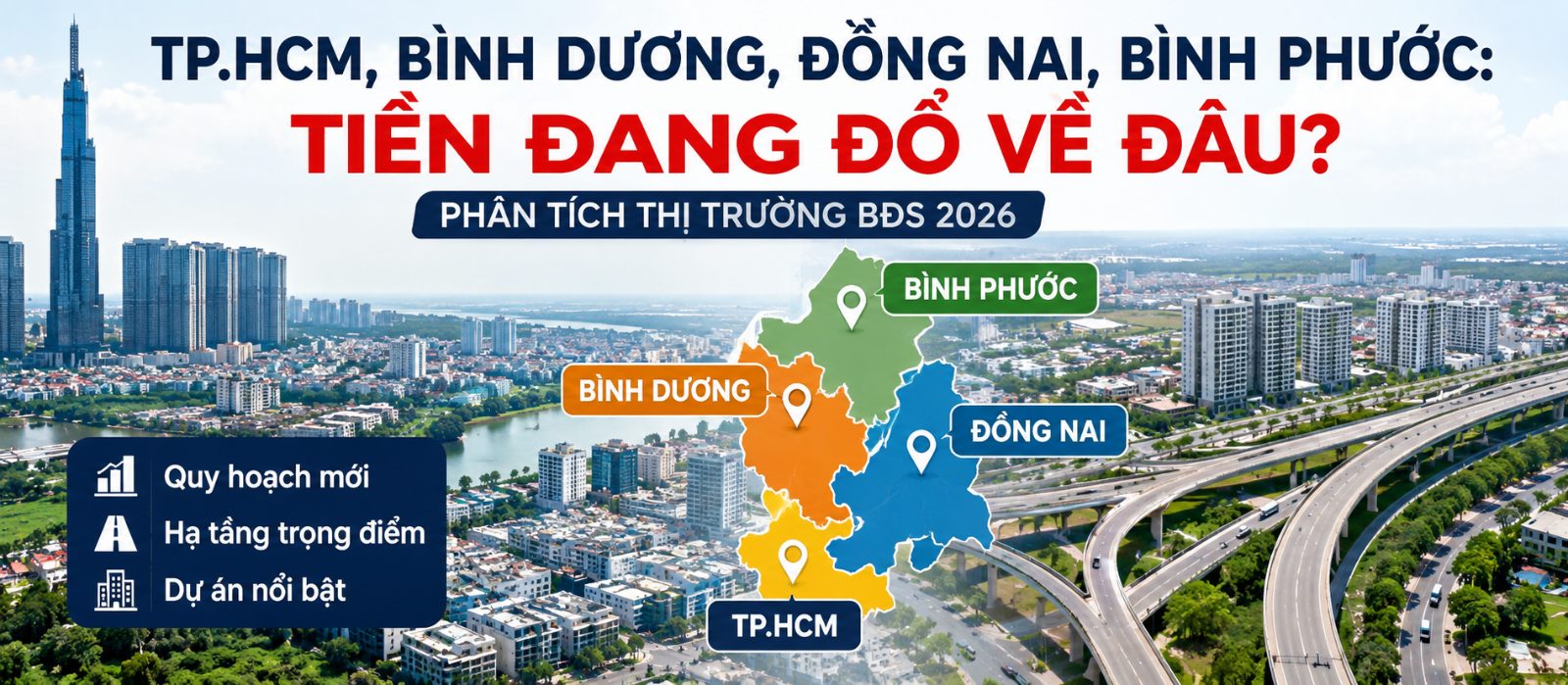 Ảnh minh họa bài viết: Thị trường BĐS TP.HCM, Bình Dương, Đồng Nai, Bình Phước: Tiền đang đổ về đâu? (Thị trường - Thủ Dầu Một, TP.HCM)