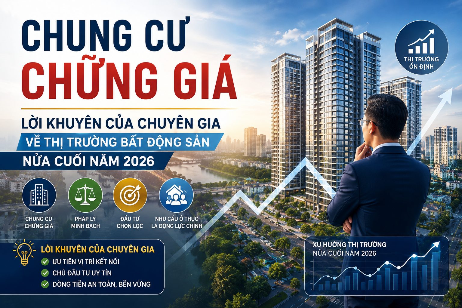 Ảnh minh họa bài viết: Chung Cư Chững Giá, Lời Khuyên Của Chuyên Gia Về Thị Trường Bất Động Sản Nửa Cuối Năm 2026 (Thị trường - chung cư chững giá 2026)