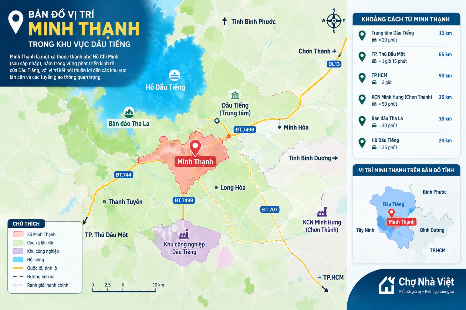 Vị trí Minh Thạnh