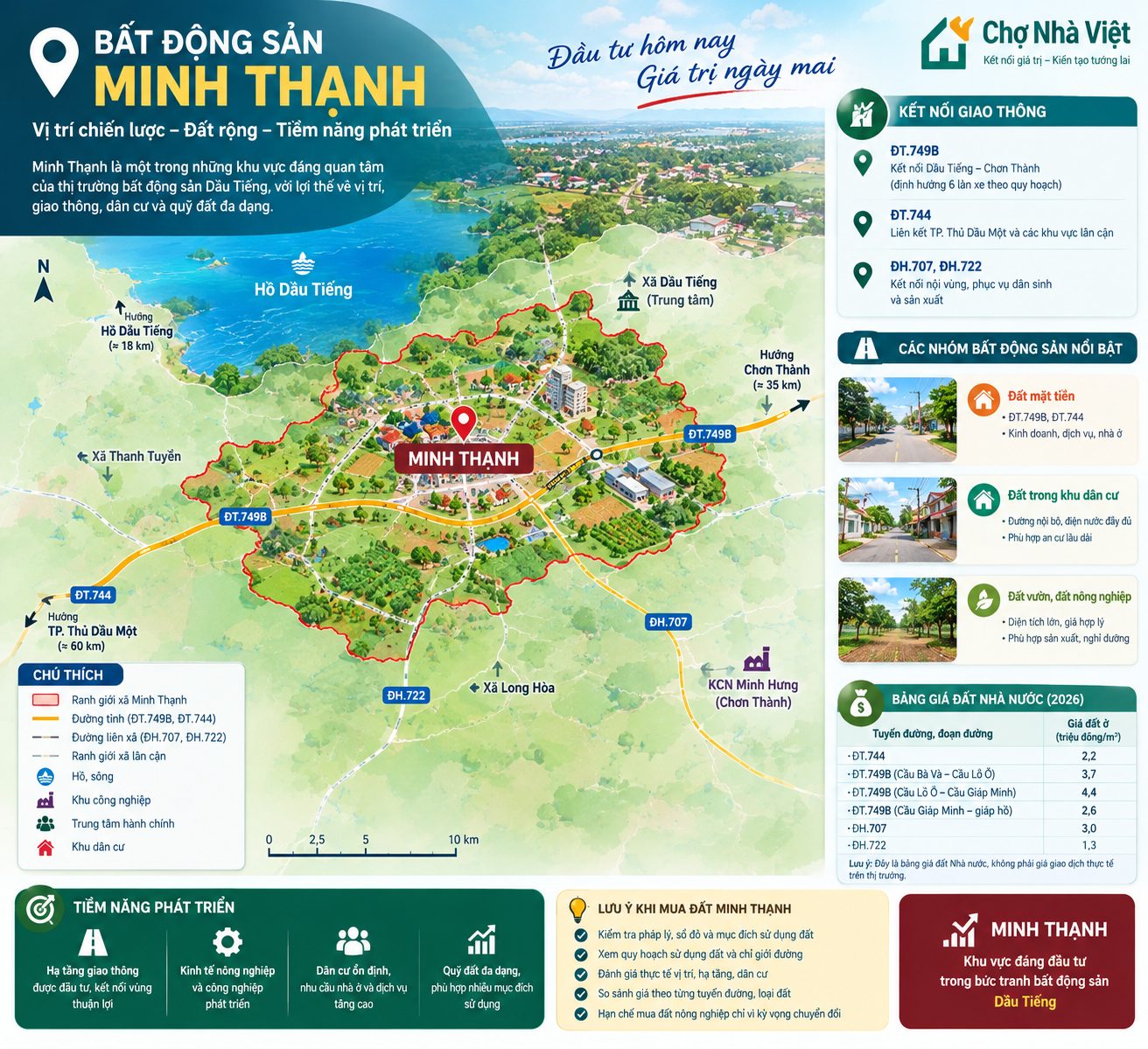 Bảng giá Minh Thạnh
