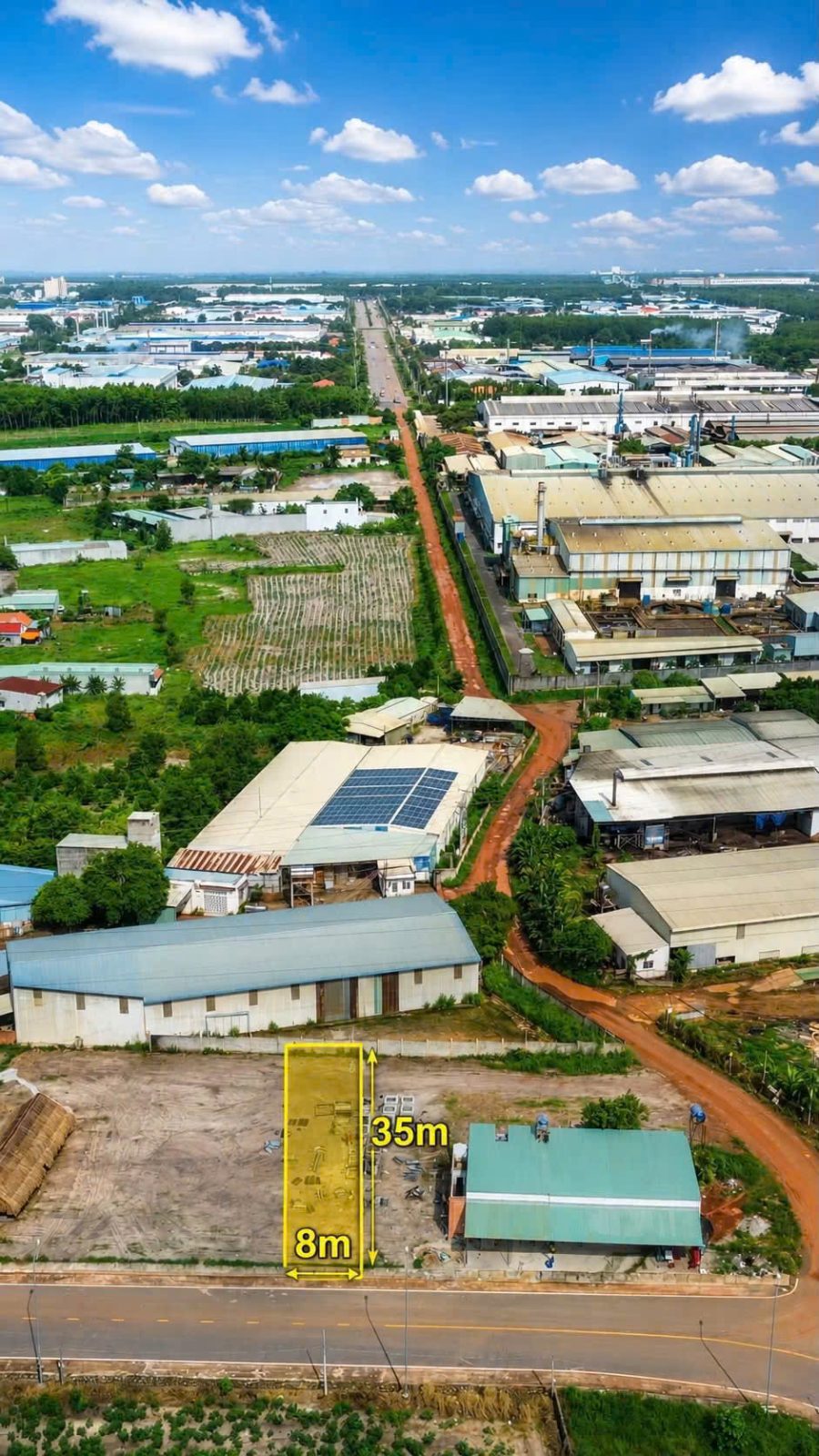 8,5m trục chính KCN Minh Hưng - Hàn Quốc tại Minh Hưng, Chơn Thành, Bình Phước - ảnh 1