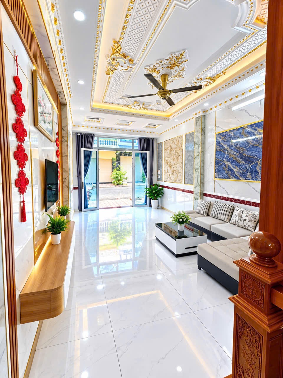 Cho thuê nhà nguyên căn 4PN + 4WC ở Bình Chuẩn tại Bình Chuẩn, Thuận An, Bình Dương - ảnh 1